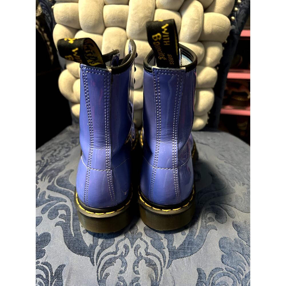 Dr Martens 1460 Hyacinth Blue Patent Leather size 8/EU 39 - Picture 4 of 8